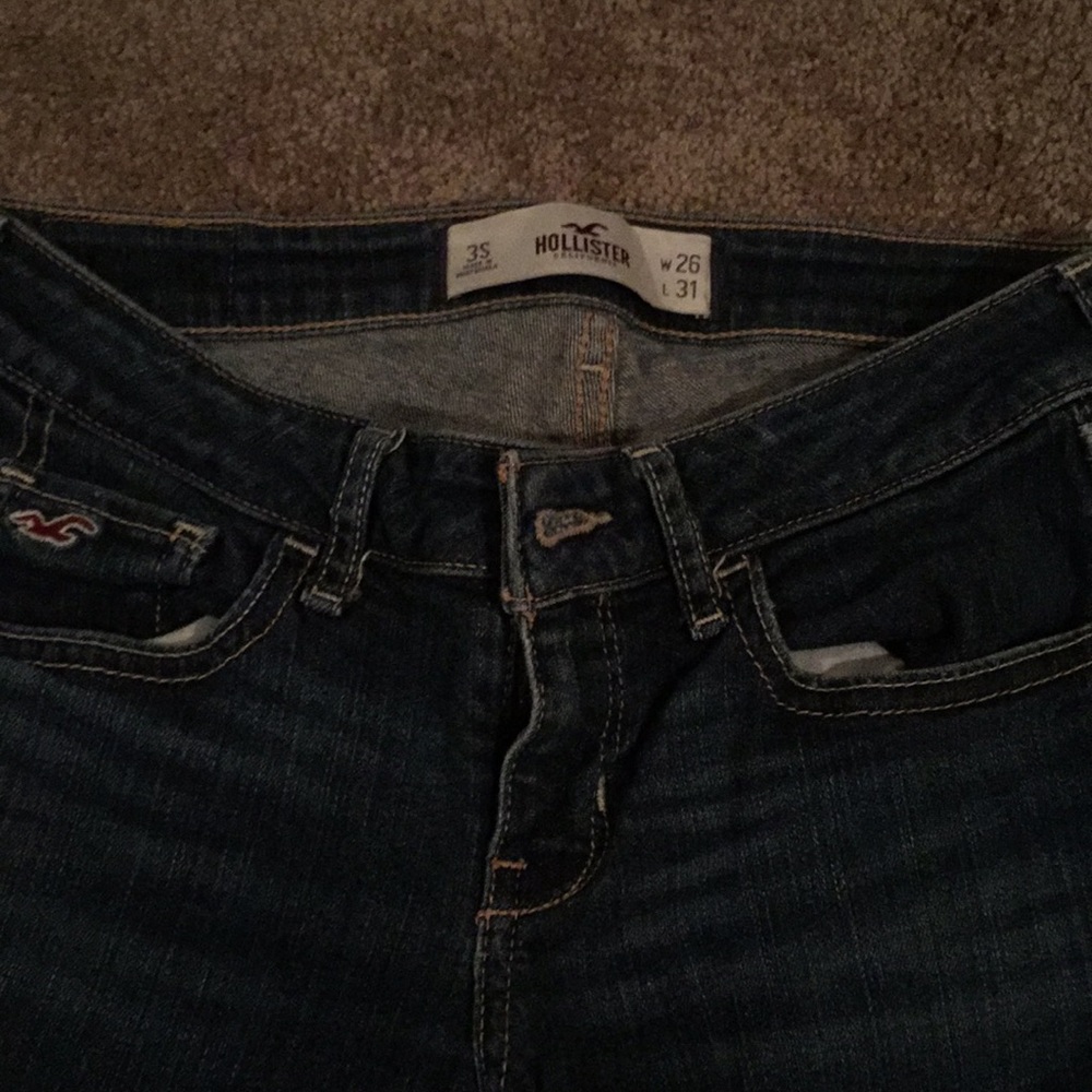 Hollister dark jeans